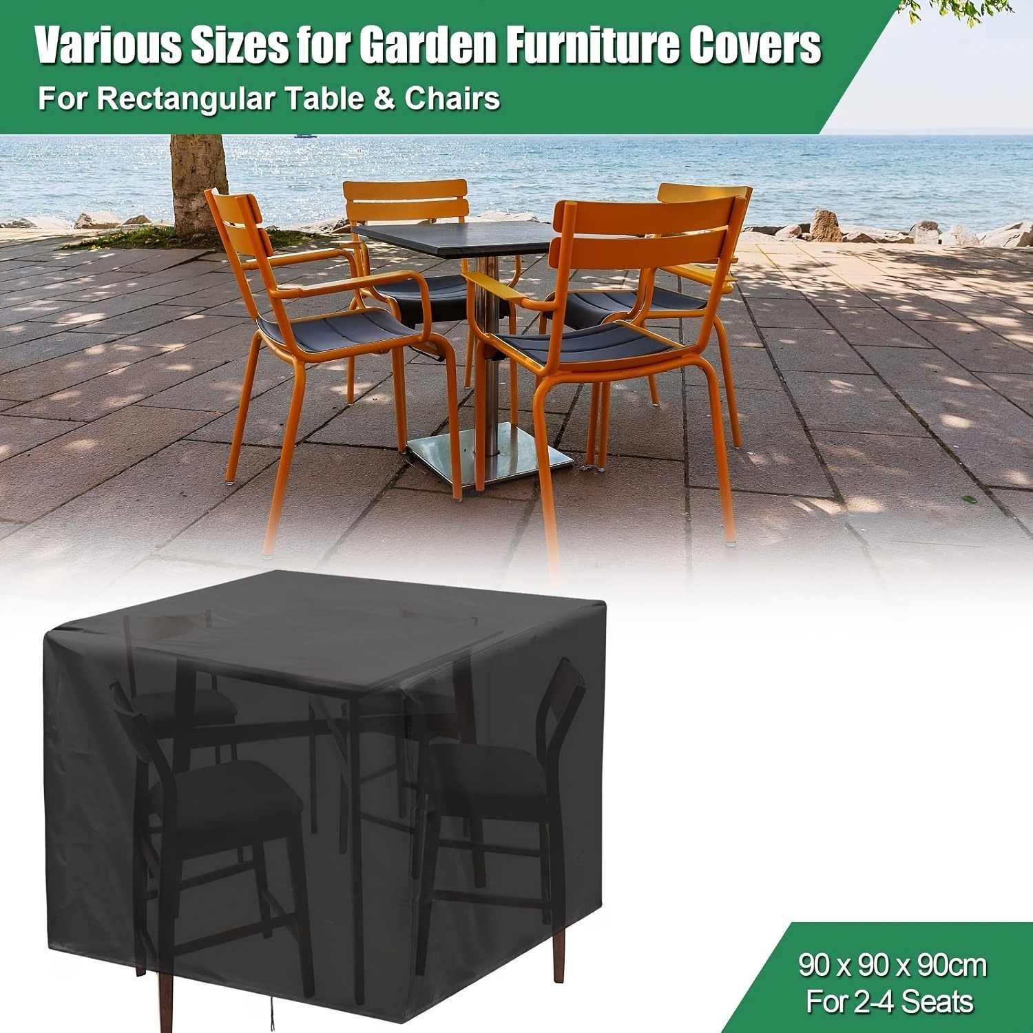 Outdoor Furniture Manufacturer - Heavy-Duty 210D Outdoor Garden Furniture Cover