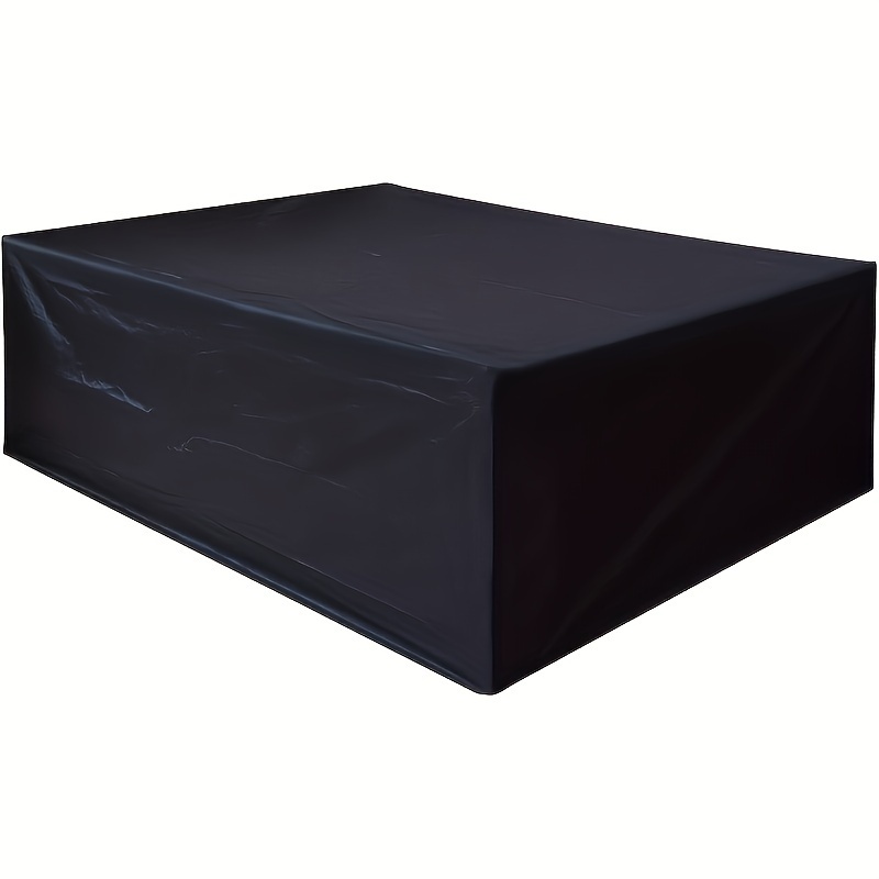 Outdoor Furniture Manufacturer - Black Outdoor Furniture Cover, 420D Oxford