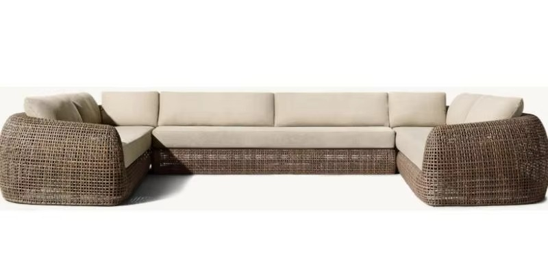 Hot Sale U-shape Modular Outdo - Outdoor Furniture In Sale review and price
