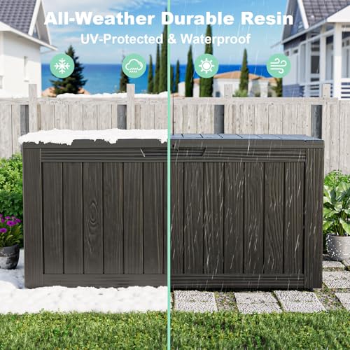 Outdoor Waterproof Resin Stora - Outdoor Furniture Wooden review and price