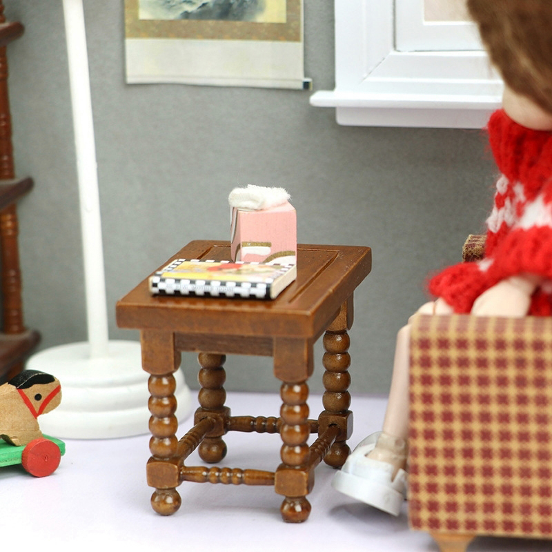 1:12 Dollhouse Miniature Round - Outdoor Furniture Wooden review and price