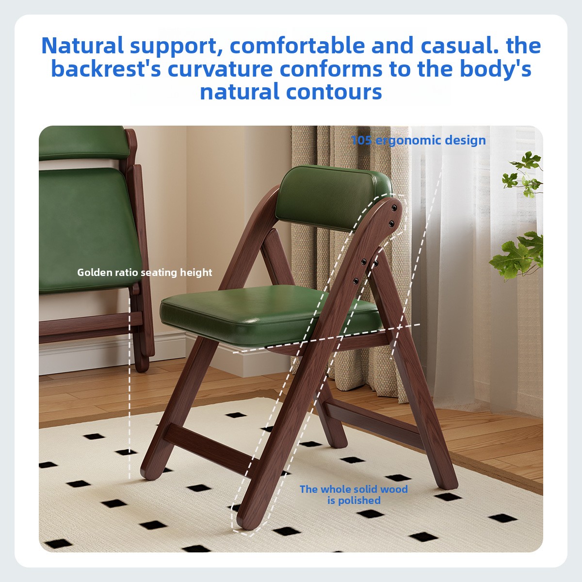 Vintage style solid wood foldi - Outdoor Furniture For Sale review and price