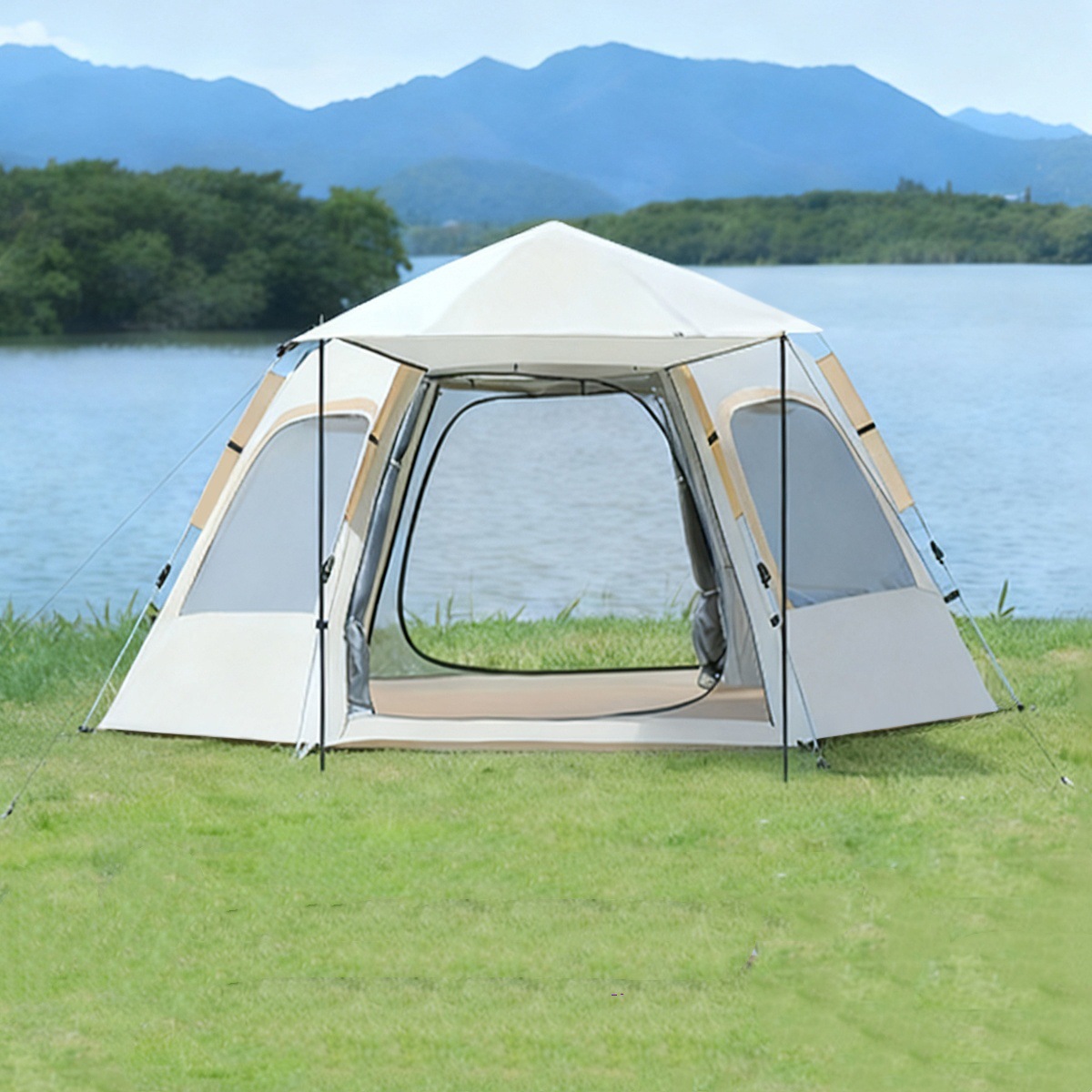 Premium Hexagonal Single Layer - Outdoor Furniture Cost review and price