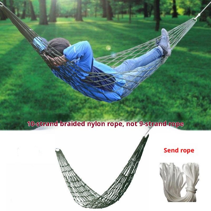 Thickened Nylon Rope Hammock f - Garden Swing Chair review and price