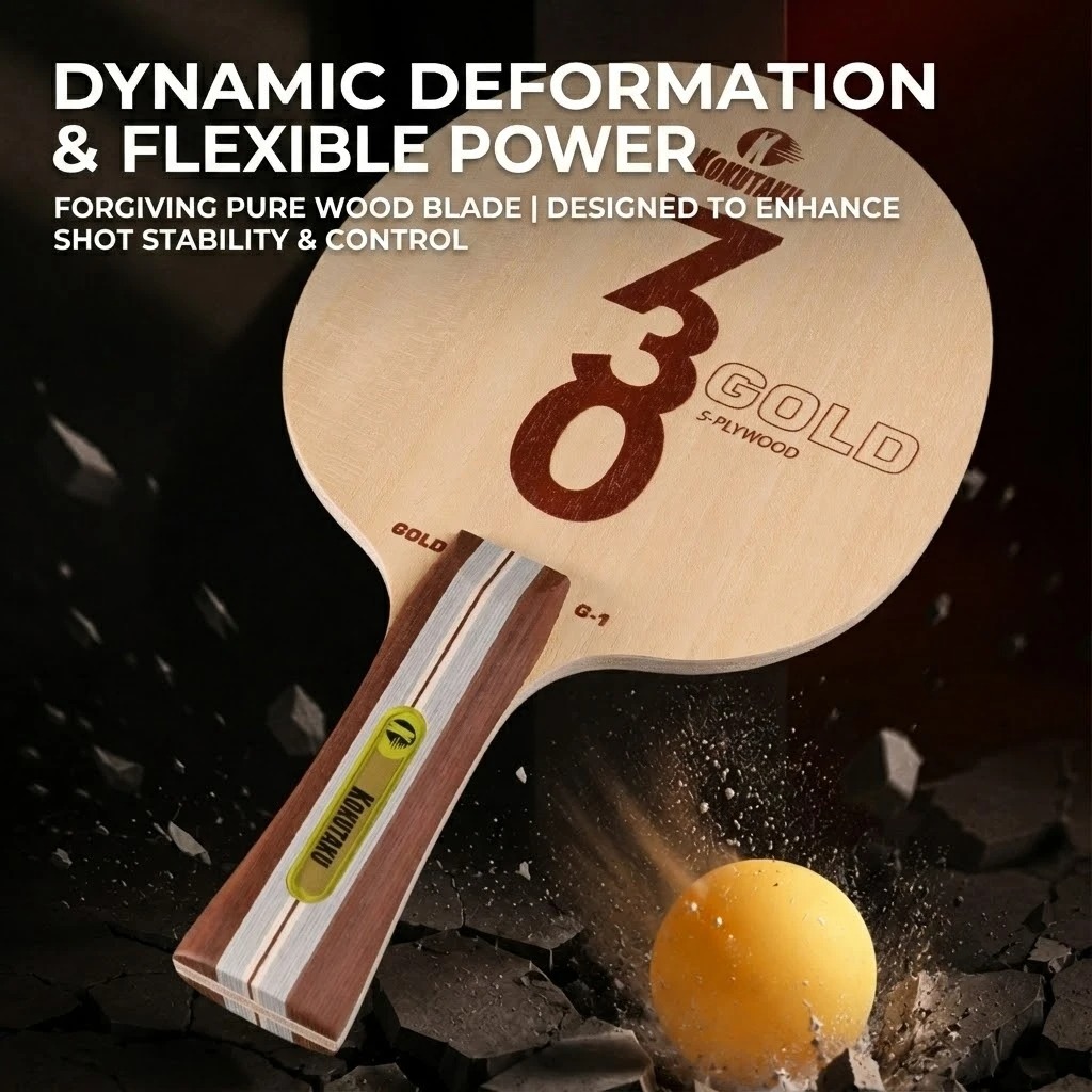 Kokutaku Table Tennis Blade FL - Outdoor Furniture Wooden review and price