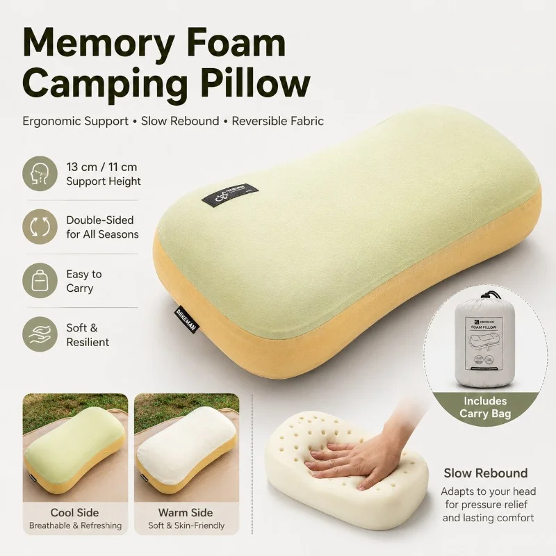 Ultralight Portable Pillow Mem - Outdoor Furniture Pillows review and price