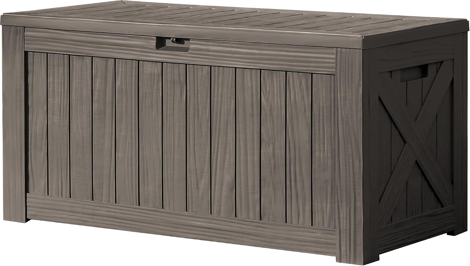 120 Gallon Large Deck Box Outd - Outdoor Furniture Wooden review and price