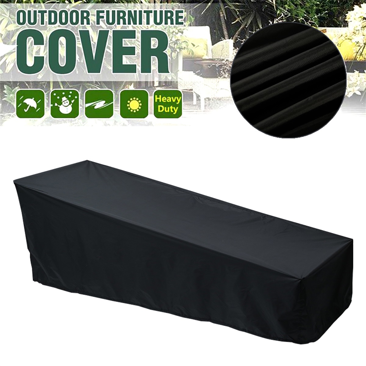 Outdoor Garden Sunbed Cover Su - Outdoor Furniture Manufacturer review and price