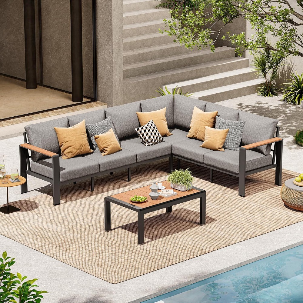 USA Stock Aluminum Outdoor Pat - Outdoor Furniture In Sale review and price