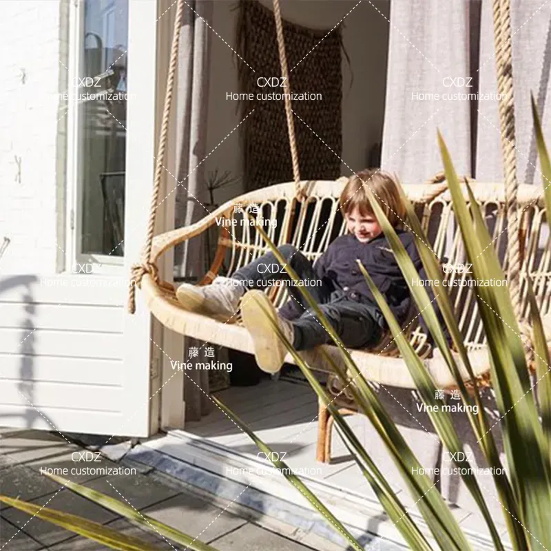 Outdoor Double Hanging Rattan  - Outdoor Furniture Japanese Style review and price