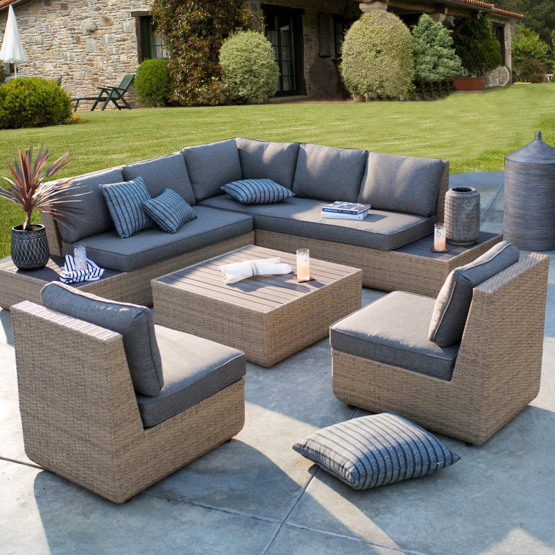 Outdoor Sofa Courtyard Rattan  - Outdoor Furniture In Sale review and price