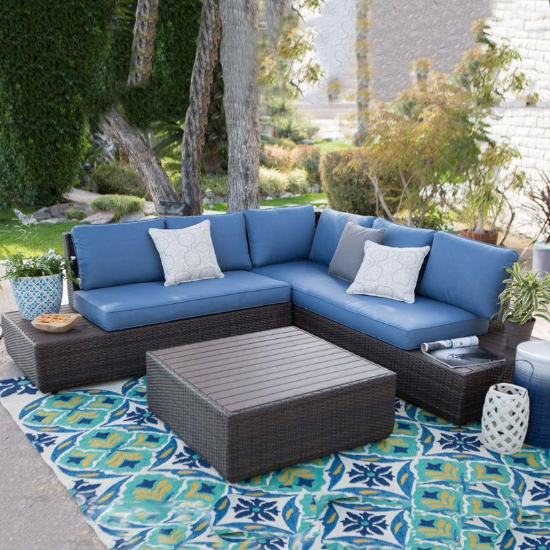 Outdoor Sofa Courtyard Rattan  - Outdoor Furniture In Sale review and price
