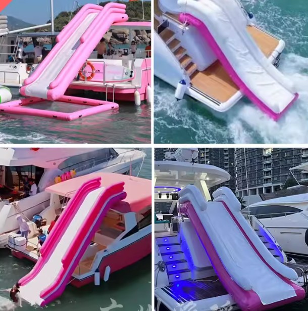 Inflatable water yacht slide b - Outdoor Furniture Table And Chairs review and price