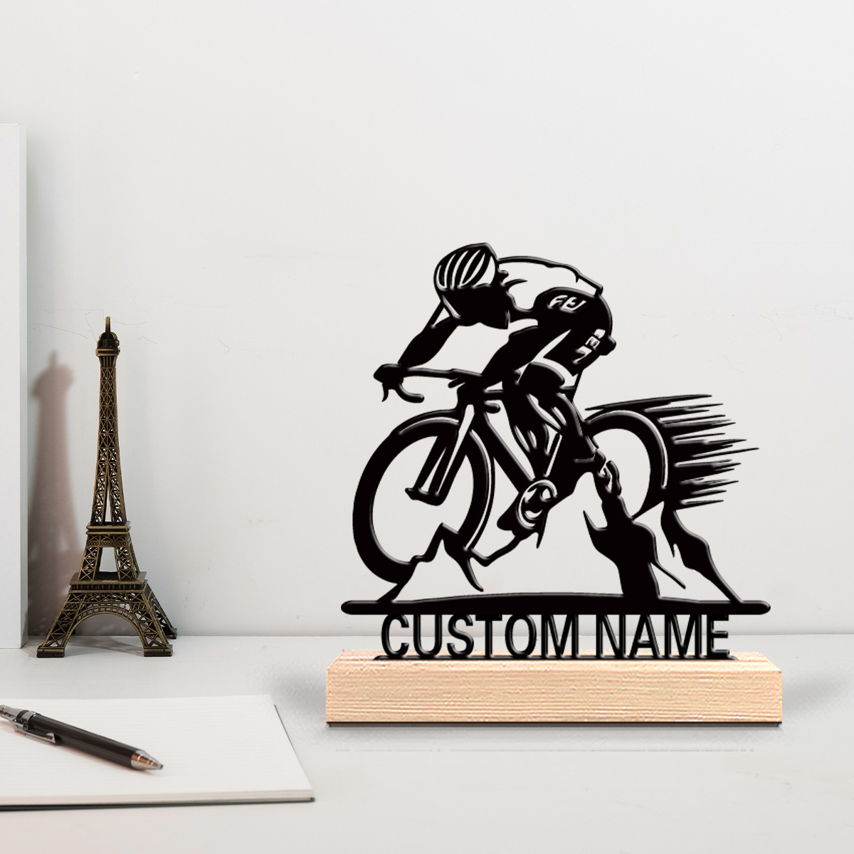1pc Road cycling Custom Letter - Outdoor Furniture Wooden review and price