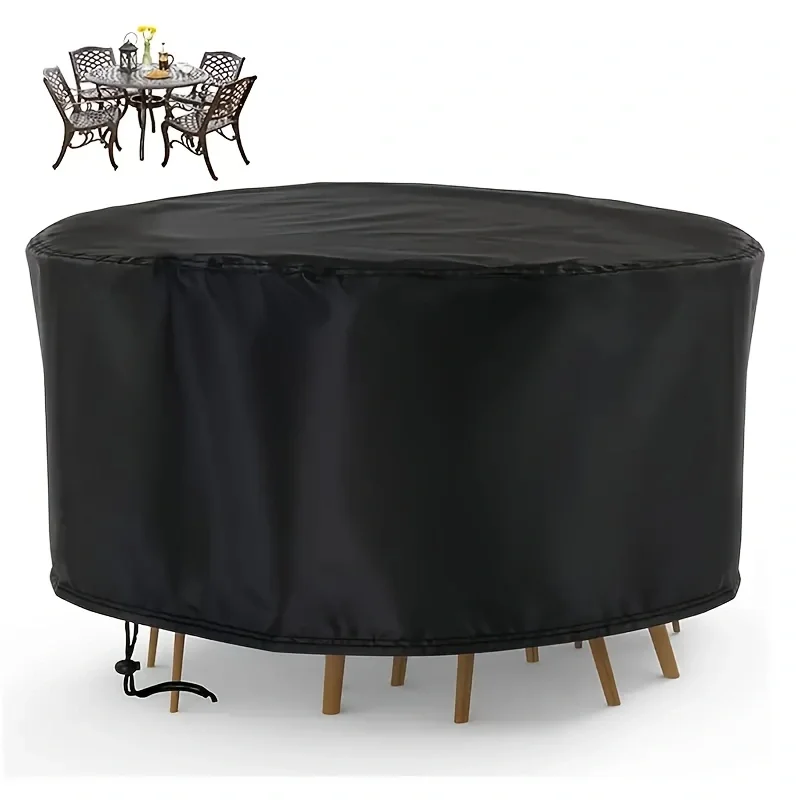 Waterproof Round Patio Furnitu - Outdoor Furniture Table And Chairs review and price