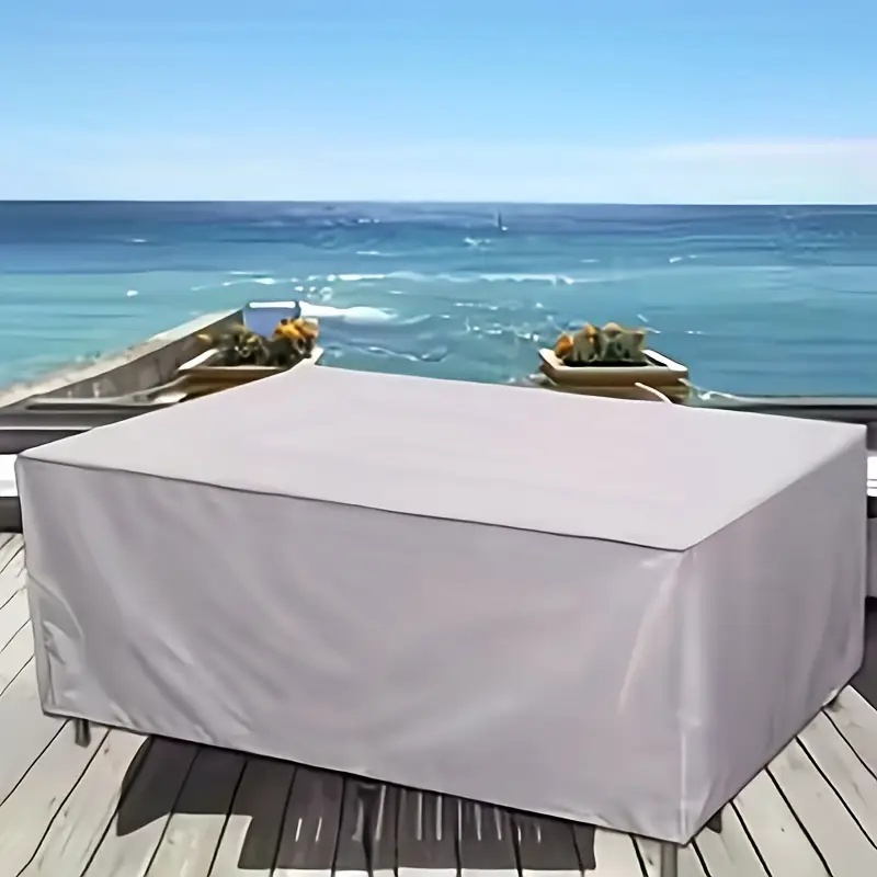 Silver Oxford Fabric Protectiv - Outdoor Furniture Table And Chairs review and price
