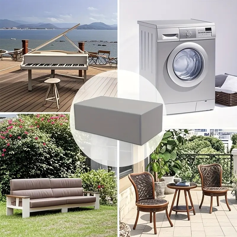 Silver Oxford Fabric Protectiv - Outdoor Furniture Table And Chairs review and price
